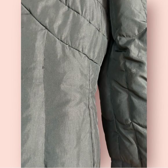 Vintage 70s 80s Women’s Black Long Down Puffer Coat - Picture 11 of 14